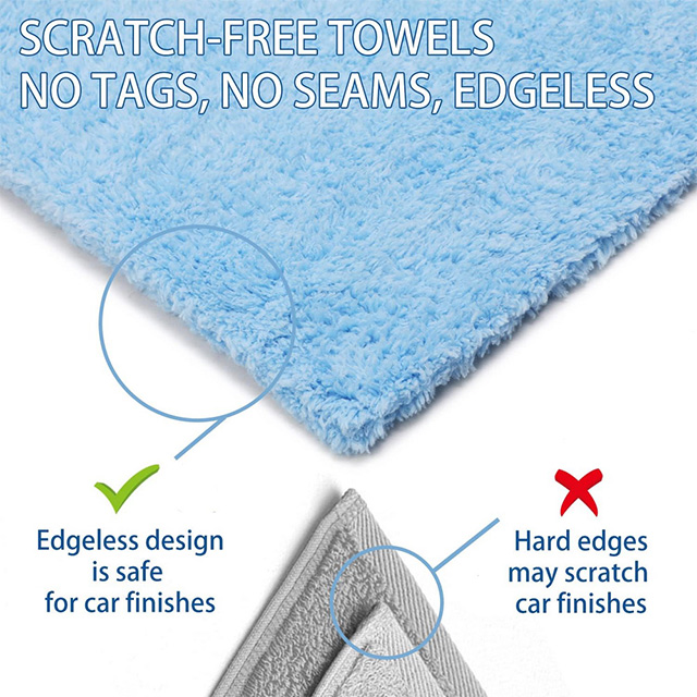 Coral Velvet Car Wash Towel, Super Absorbent Microfiber towel Car, Ultra Soft Car Cleaning Towel