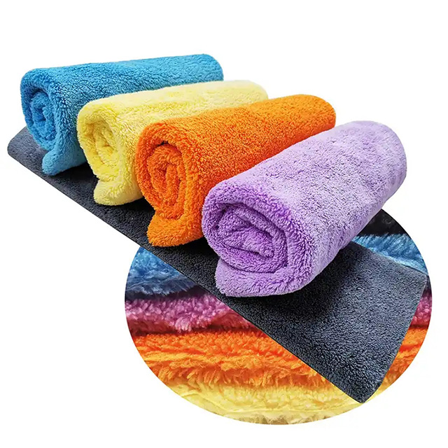 Coral Velvet Car Wash Towel, Super Absorbent Microfiber towel Car, Ultra Soft Car Cleaning Towel