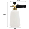 Foam Cannon for Pressure Washer, Snow Foam Lance with 1/4 Quick Connector, Wide Neck soap gun