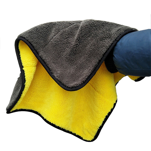 Quick Drying - Highly Absorbent Coral Velvet Car Wash Towel,Microfiber Cleaning towel,Ultra Soft Car Washing Clothes